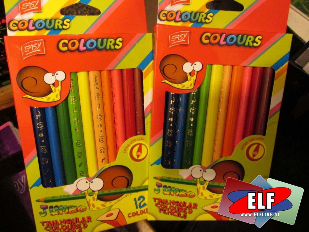 Colours, kredka, kredki, Jumbo, 12 kolorów