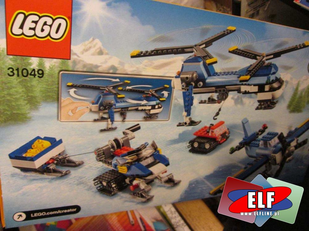 Lego Creator, 31049 Helikopter z dwoma wirnikami, klocki