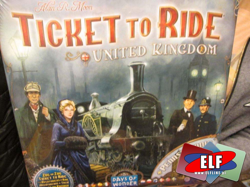 Gra Ticket to Ride, United Kingdom, gry