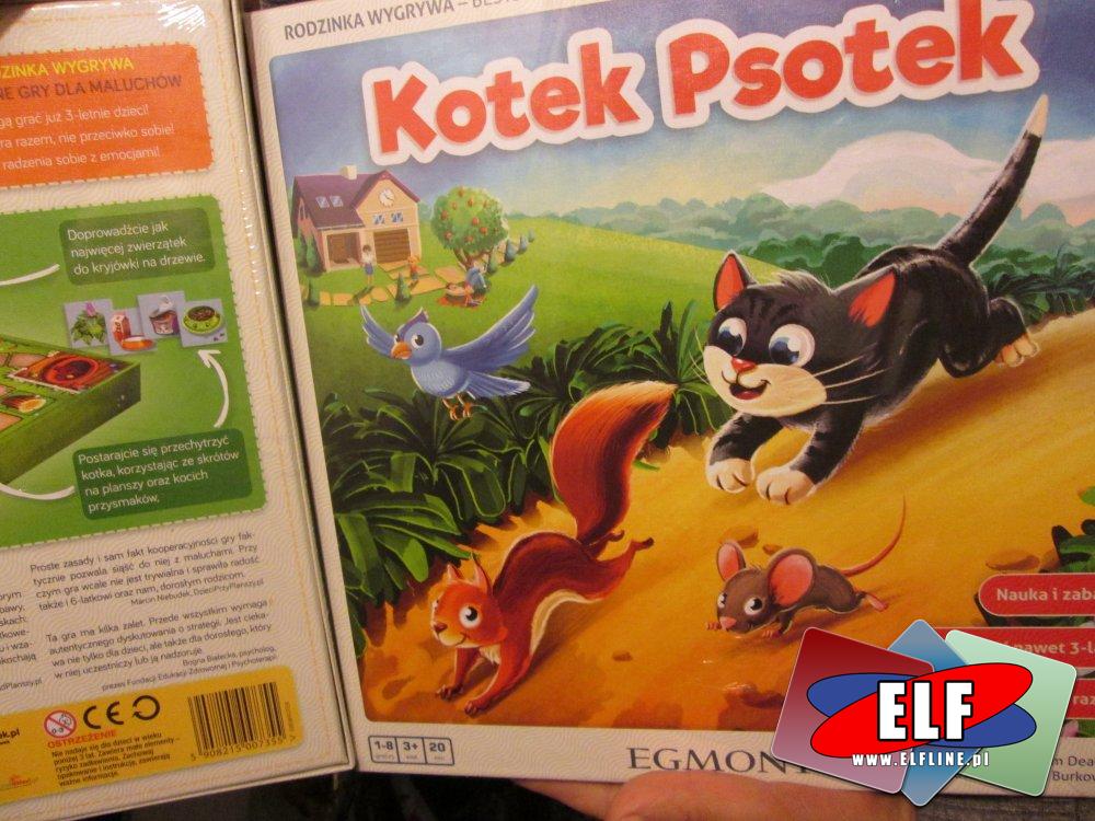 Gra Kotek Psotek, Gry