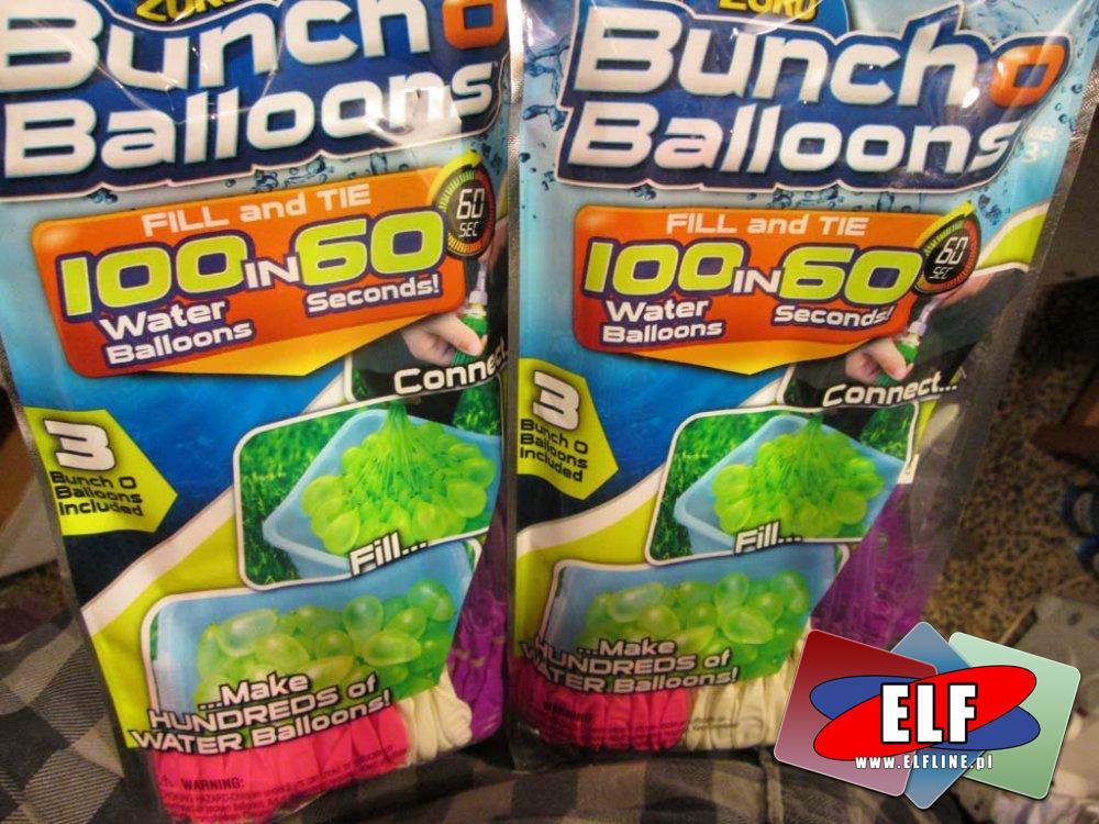 Buncho Balloons, wodne balony, 100 balonów z wodą w 60 sekund