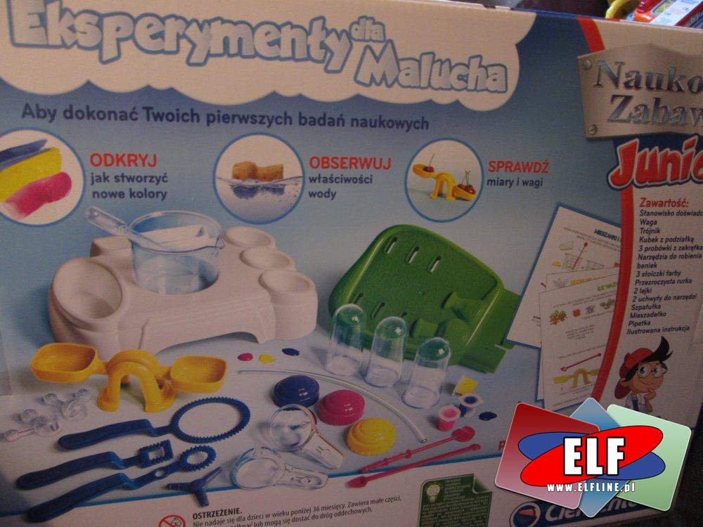 Eksperymenty dla malucha, zestaw naukowy, edukacyjny, kreatywny, zestawy edukacyjne, naukowe, kreatywne, nauka przez zabawę