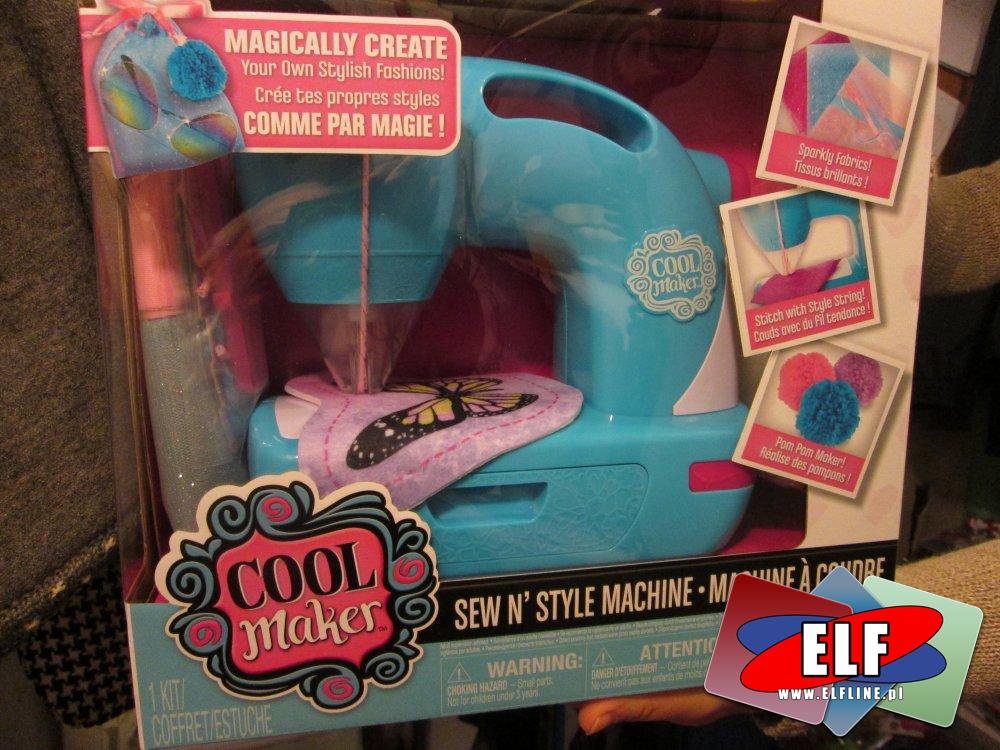 Cool Makers, maszyna do szycia, zabawka, zabawki, zestaw kreatywny, zestawy kreatywne