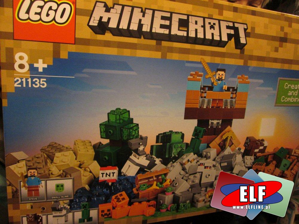 Lego Minecraft, 21135, 21131, klocki