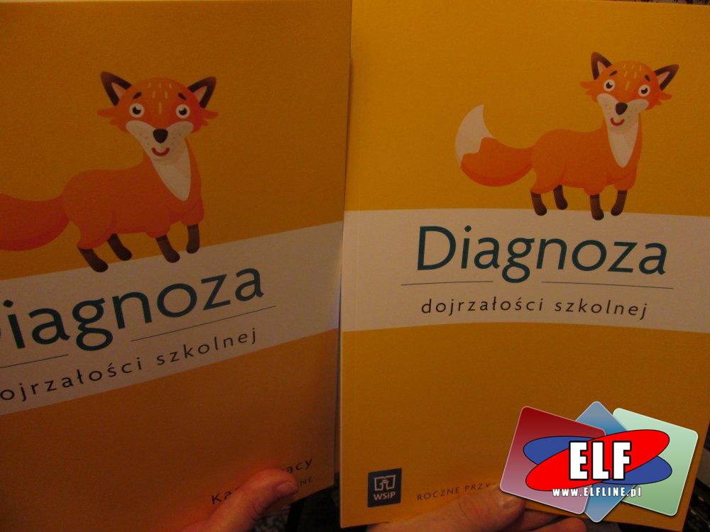 Diagnoza dojrzałości szkolnej, książka, książki, roczne przygotowanie przedszkolne