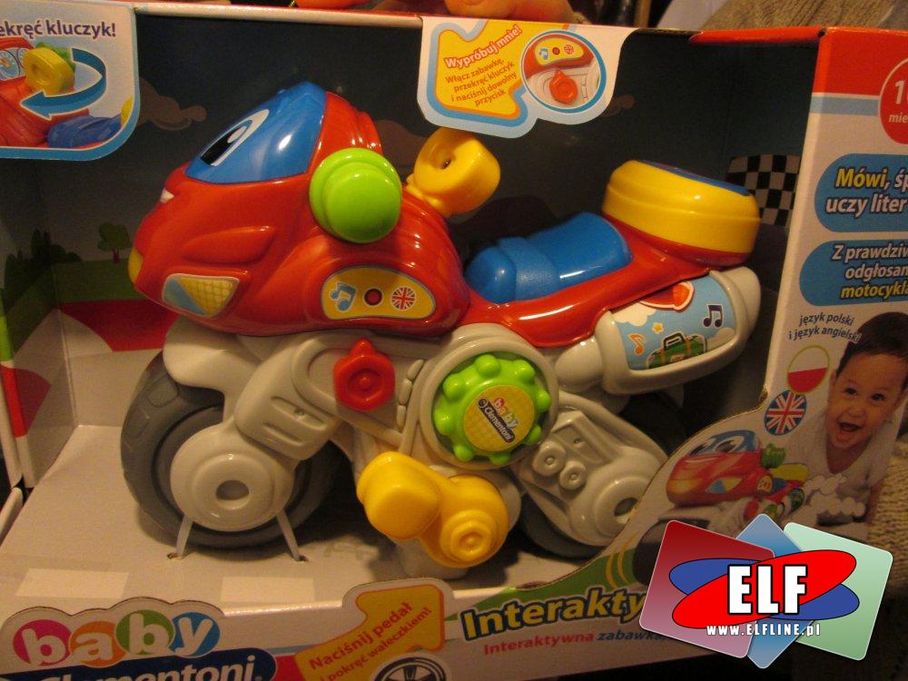Baby Clementoni, Interaktywny motor, motory interaktywne, zabawka, zabawki