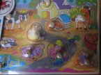 Puzzle dla dziecka, malucha, maluszków, dzieci, nauka przez zabawę, edukacyjne