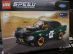 Lego Speed Champions, 75877 Mercedes-AMG GT3, 75884 Ford Mustang Fastback z 1968 r., klocki