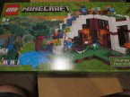 Lego Minecraft, 21135 Kreatywny warsztat 2.0, 21134 Baza pod wodospadem, klocki