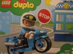 Lego Duplo, 10900 Motocykl policyjny, klocki