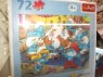 Puzzle 3D przestrzenne, smerfy, smurfy 72 elementy