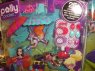 Polly pocket samolot odrzutowy, odrzutowiec z zestawem spadochroniarka polly pocket, samoloty, lalka, lalki, lale, laleczka, laleczki, lale