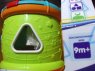 Bębenek interaktywny edukacyjny z dźwiękiem i światłem do nauki i zabawy, bębenki interaktywne z dźwiękami i światłami edukacyjne, zabawka, zabawki