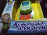 Telefon i mikrofon interaktywny edukacyjny z dźwiękiem i światłem do nauki i zabawy, komóreczka dryń dryń,  interaktywne z dźwiękami i światłami edukacyjne, edukacyjny, zabawka, zabawki