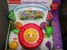 Gadająca kierownica fisher-price, edukacyjna, interaktywna, edukacyjny, interaktywne, dźwiękowa, dziwerowy, z dźwiękiem