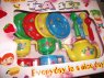 Naczynia plastikowe dla dzieci, talerze, kubki, kubeczki, talerz, widelce, czajnik, czajniki i inne
