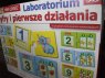 Gra cyfry i pierwsze działania, labolatorium, mały geniusz, gry edukacyjne, edukacyjna