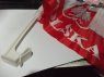Akcesoria kibica euro 2012, otwieracz z piłką, zawieszka do samochodu lub na szybę z przyssawką, naklejki polska, flaga do ręki i samochodu, kalendarz z zegarem trójdzielny i planszowy, czapka, chustka