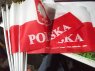 Akcesoria kibica euro 2012, otwieracz z piłką, zawieszka do samochodu lub na szybę z przyssawką, naklejki polska, flaga do ręki i samochodu, kalendarz z zegarem trójdzielny i planszowy, czapka, chustka