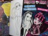 Monster high, zestawy do projektowania, projektowanie, kreatywne zestawy projektanckie, kolorowanie, kolorowanka, kolorowanki, z naklejkami, naklejka, naklejki itp.