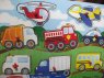 Puzzle drewniane z uchwytem, układanka drewniana, układanki drewniane