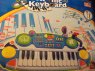 Organy, keyboard, instrument, instrumenty z mikrofonem, na nóżkach z krzesełkiem, instrument muzyczny, instrumenty muzyczne, pianino, pianina, pianinko, pianinka