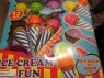 Lody plastikowe zabawki, lodziarnia, lodziarnie, lód plastikowy