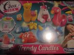 Clementoni Trendy Candles, Fabryka świeczek, stwórz swoje świeczki zapachowe i nie tylko w różnych kształtach i kolorach, zabawka kreatywna, zestawy kreatywne, zestaw kreatywny