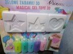 Magiczne żelowe zabawki 3D