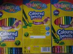 Colorino Kids, Kredki ołówkowe, wymazywalne, kredka ołówkowa