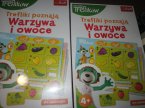 Gra Trefl, Trefliki poznają Warzywa i Owoce, Gra edukacyjna, gry edukacyjne