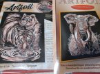 Artfoil, Wydrapywana, Wydrapywanka, Zestaw kreatywny, zestawy kreatywne, obrazki kreatywne i artystyczne dla dzieci, zabawka, zabawki
