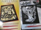 Artfoil, Wydrapywana, Wydrapywanka, Zestaw kreatywny, zestawy kreatywne, obrazki kreatywne i artystyczne dla dzieci, zabawka, zabawki
