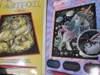 Artfoil, Wydrapywana, Wydrapywanka, Zestaw kreatywny, zestawy kreatywne, obrazki kreatywne i artystyczne dla dzieci, zabawka, zabawki