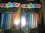 Carioca Metallic, Kredki, Metaliczne