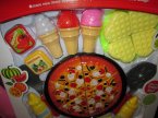 Zabawkowe akcesoria spożywcze, kuchenne, piknikowe, zabawki, zabawa w dom, sklep, piknik, kuchnię